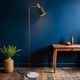 Stylish Floor Lamp With Black Cylindrical Shade E14 60W Stylish Floor Lamp With Black Cylindrical Shade E14 60W